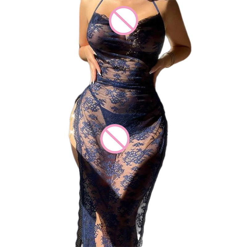 Embroidery Underwear - Sexy Erotic Set Women Lace Night