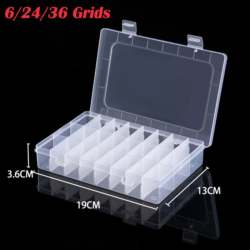 Embroidery Removal - 6/24/36 Grids Plastic Storage Box DIY