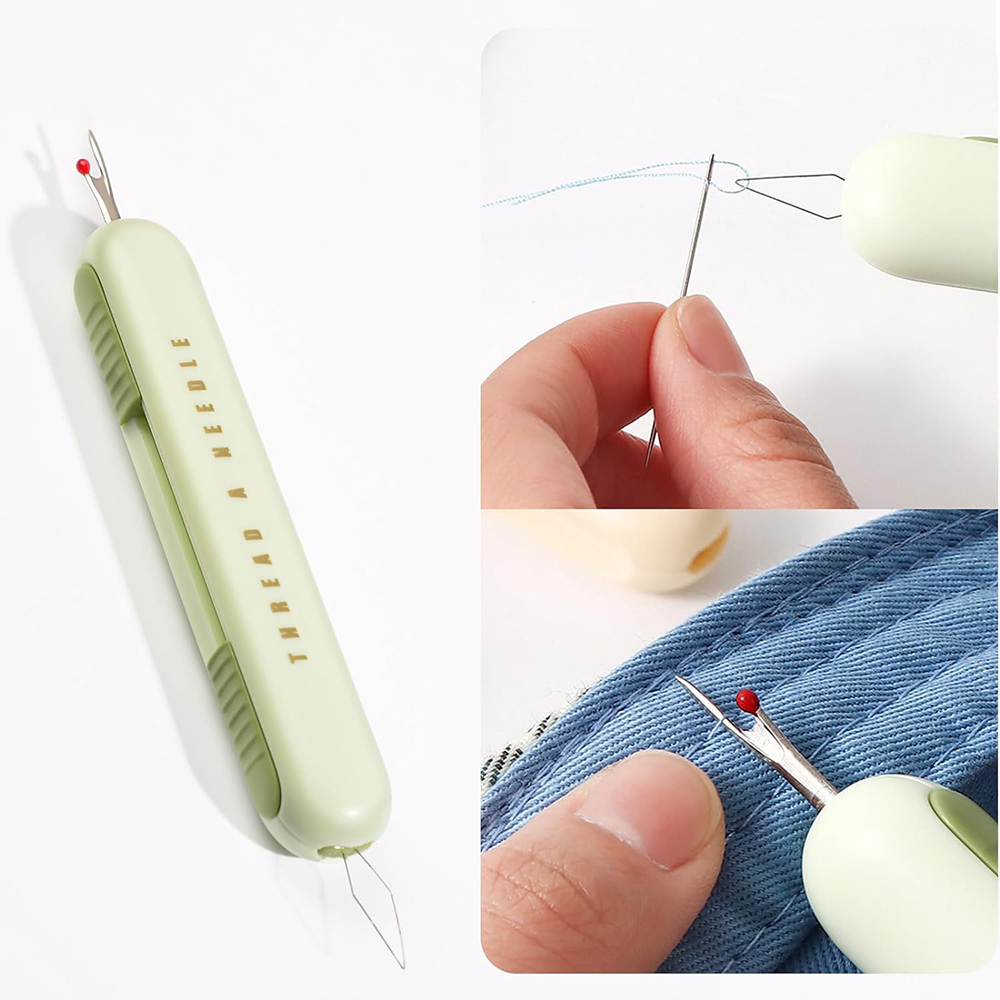 Embroidery Removal - 2 in 1 Needle Threader Seam