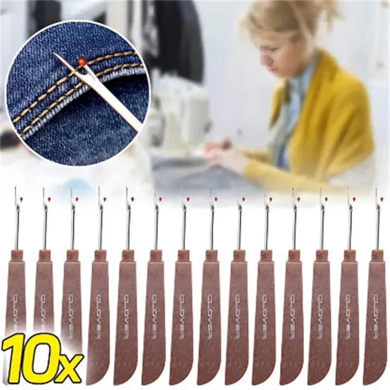 Embroidery Removal - 1/10Pcs Steel Thread Cutter Wooden Plastic