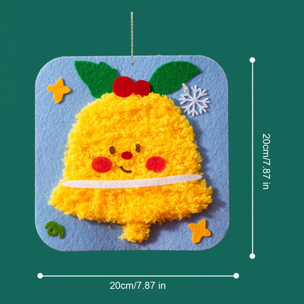 Embroidery Xmas Stocking - 20cm DIY Christmas Embroidery Kit For