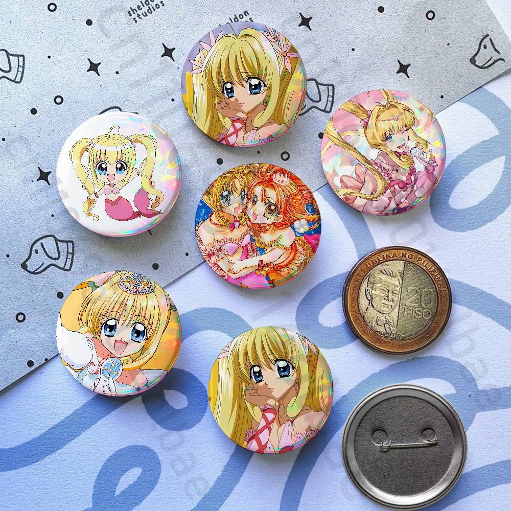 Embroidery Whale - M-Mermaid Melody Pichi Pitch Pins 25mm