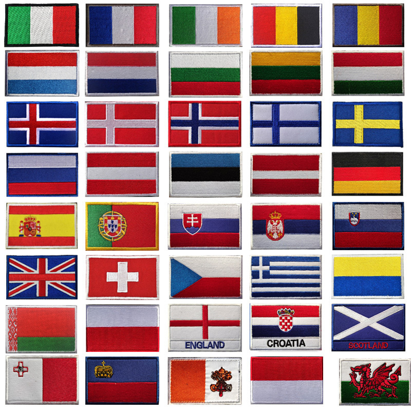 Southeast Asian Flag Embroider - Embroidery In Indonesia review and price