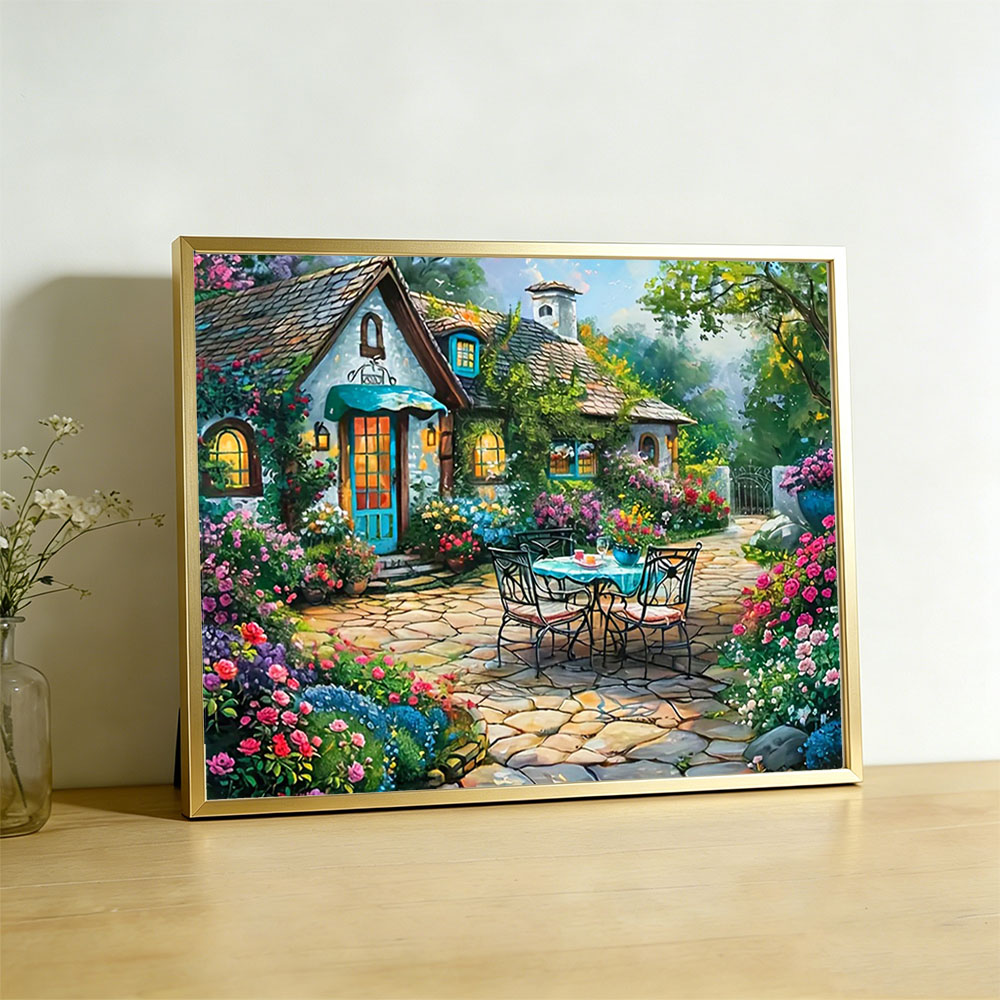 Garden Cross Stitch Kits Embro - Embroidery Guide Paper review and price