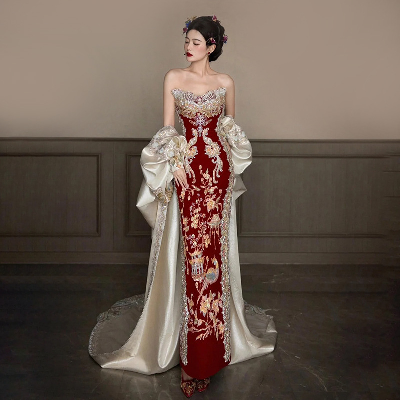 Xiuhe Clothing 2026 New Tube T - Embroidery In Indonesia review and price