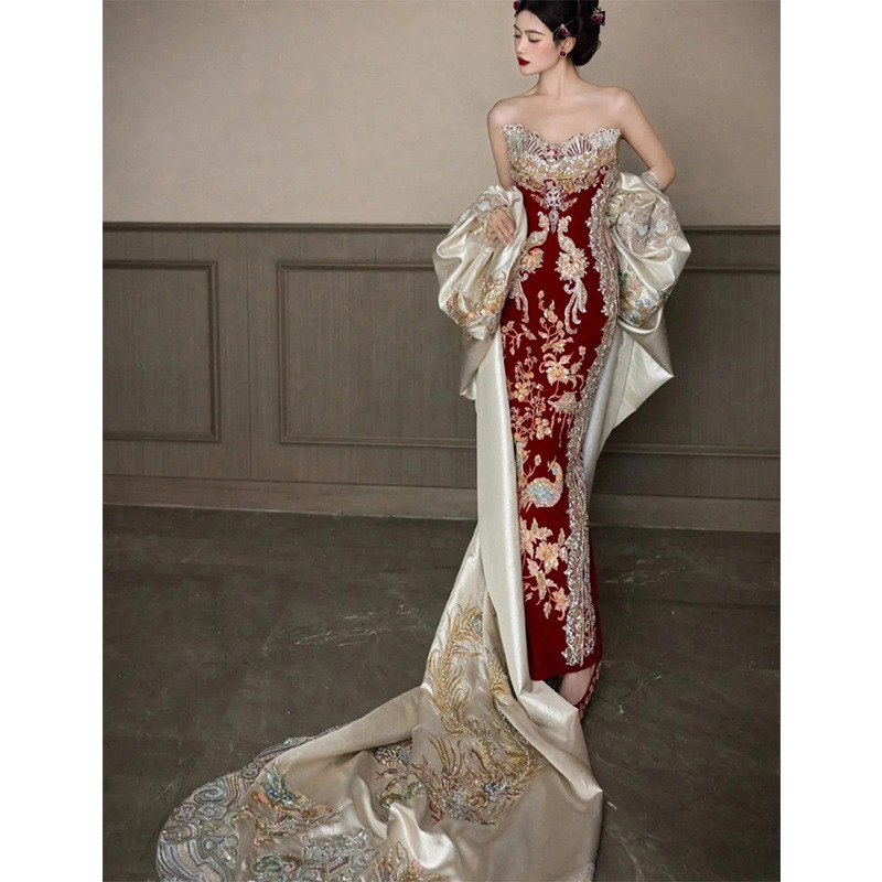 Xiuhe Clothing 2026 New Tube T - Embroidery In Indonesia review and price