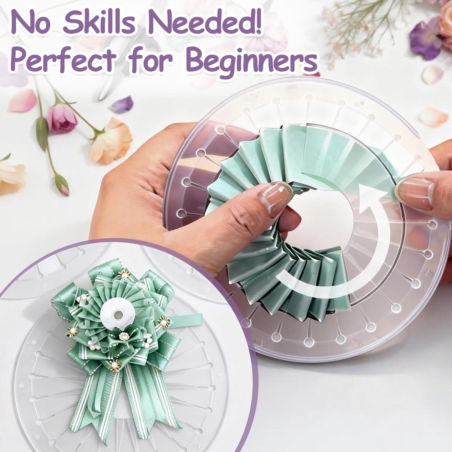 9cm 12cm 15cm Rosette Maker DI - Embroidery Daisy review and price