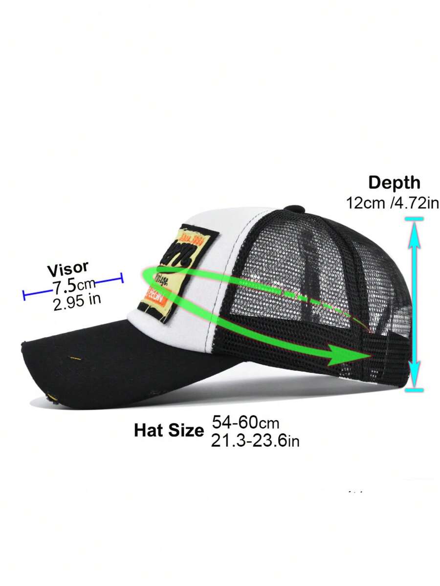 1pc Unisex Breathable Baseball - Embroidery Alphabet Designs review and price