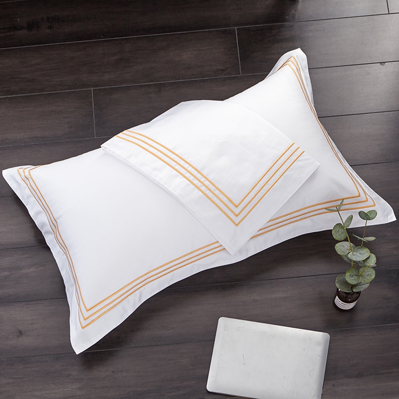 2pcs/Set Luxury 100% Egypt Cot - Embroidery In Egypt review and price