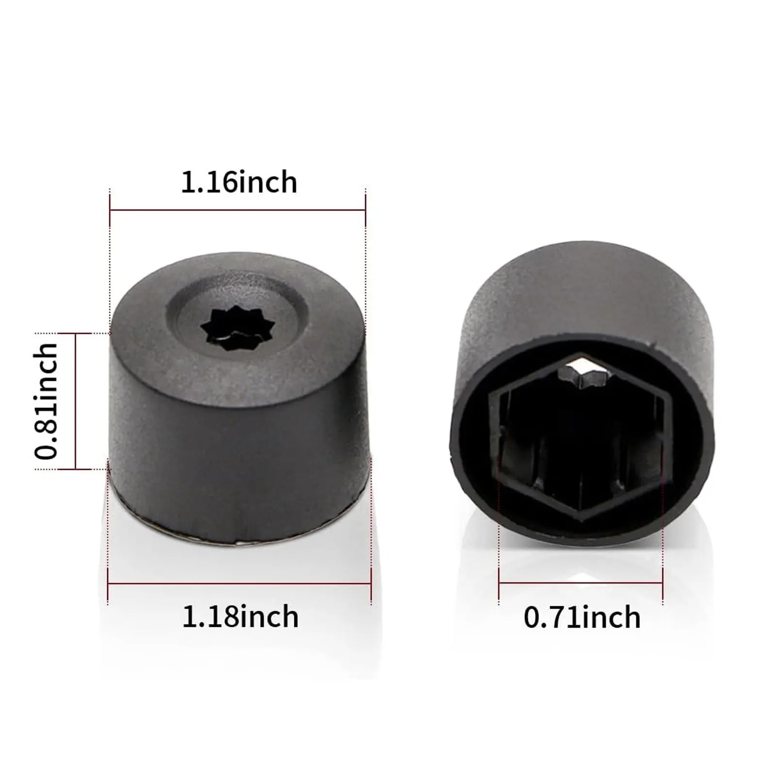 20PCS Car Wheel Lug Nut Covers - Embroidery Removal review and price