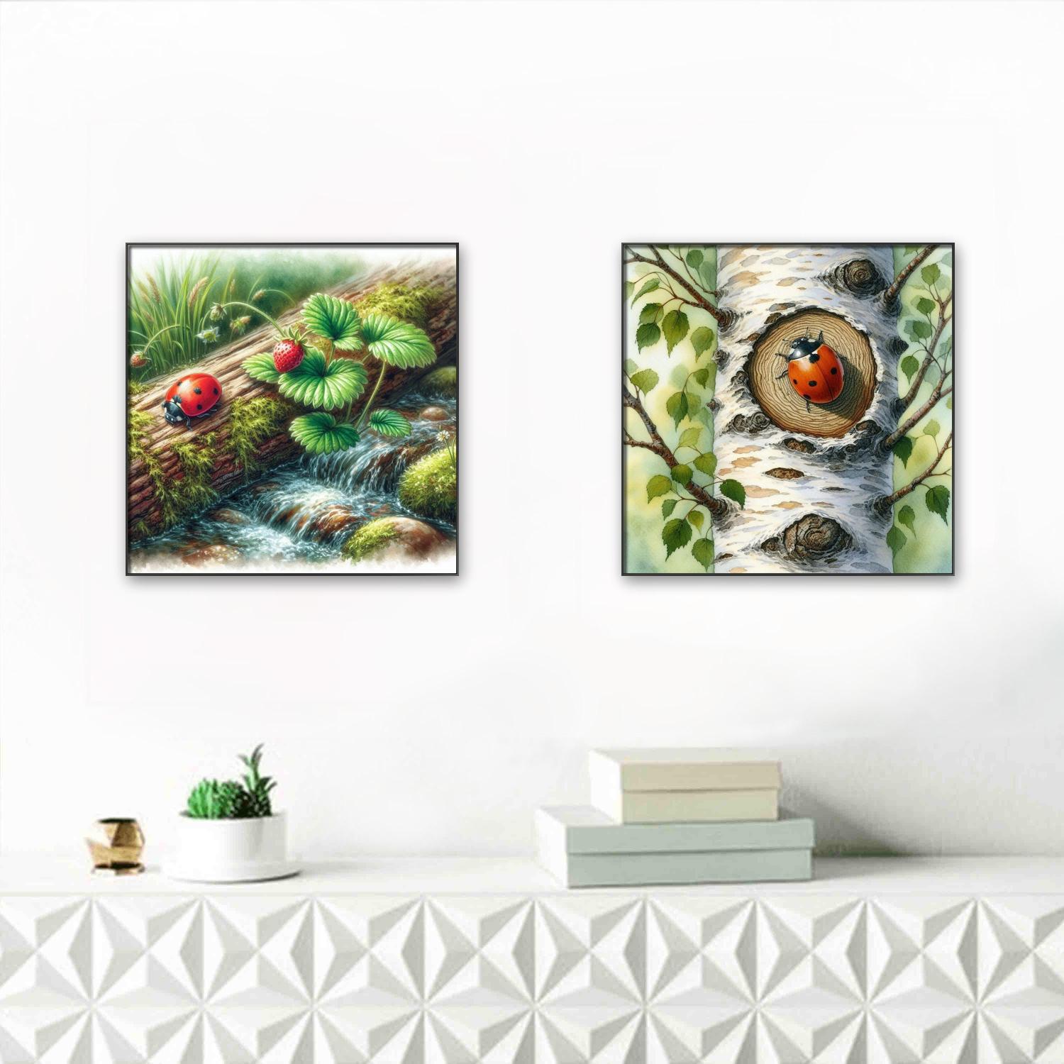 New Ladybug insect DIY AB Diam - Embroidery Lady Bug review and price