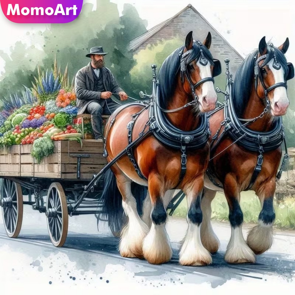 Momoart Horse Diamond Embroide - Embroidery Horse review and price