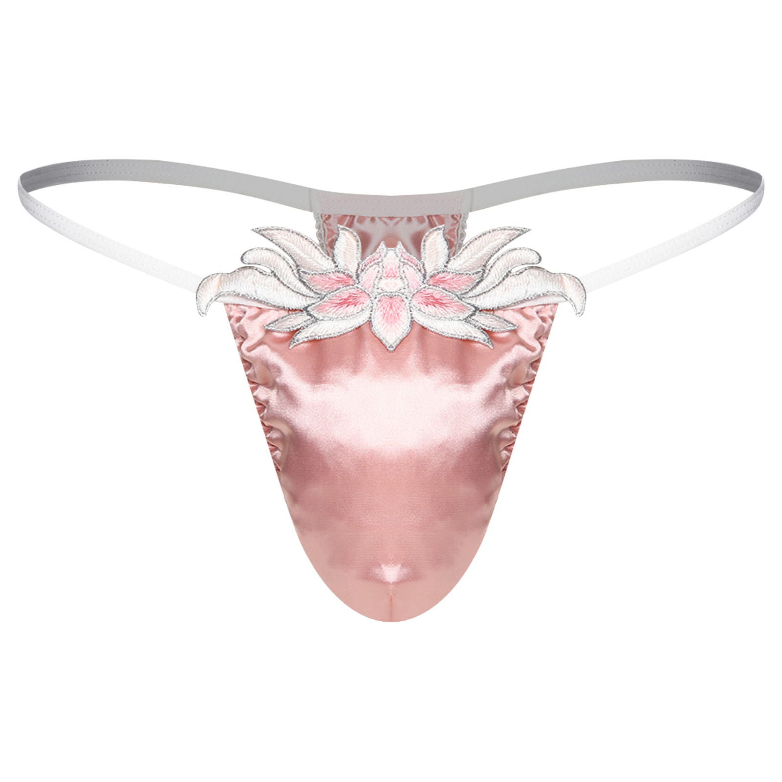 Sissy T-back Thongs Underwear  - Embroidery Underwear review and price