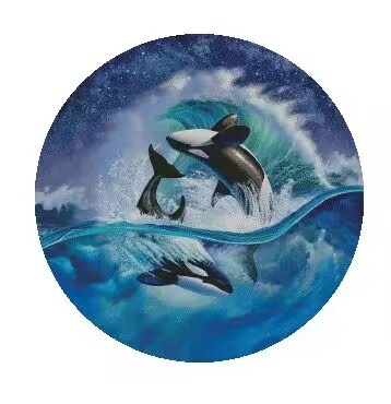 Beautiful Sewing Whales kit 18 - Embroidery Whale review and price