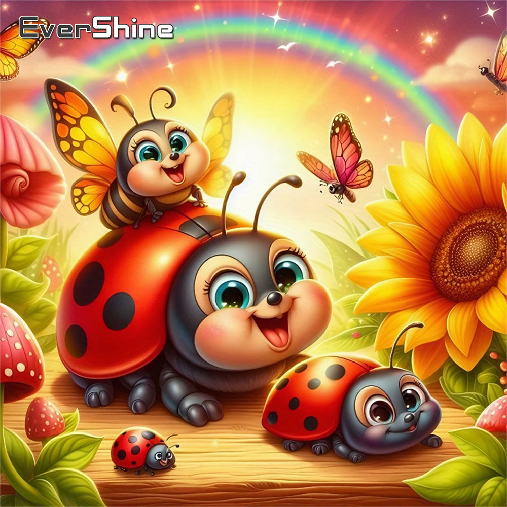 Evershine Diamond Mosaic Ladyb - Embroidery Lady Bug review and price