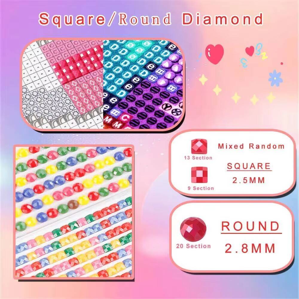 1pc frameless   Diamond Mosaic - Embroidery Daisy review and price