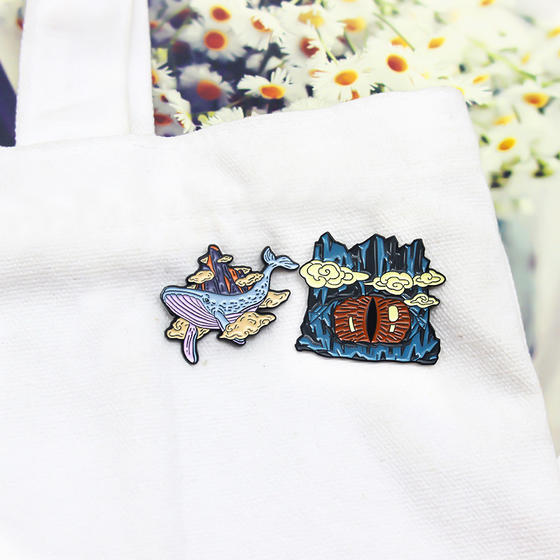 Cartoon Peak Devil's eye and W - Embroidery Whale review and price
