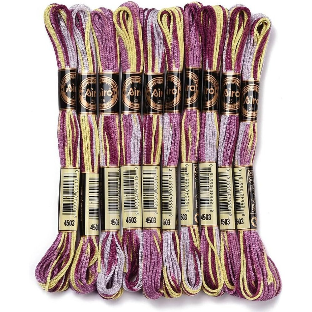 6 Strands Purple Variegated Em - Embroidery Diy review and price
