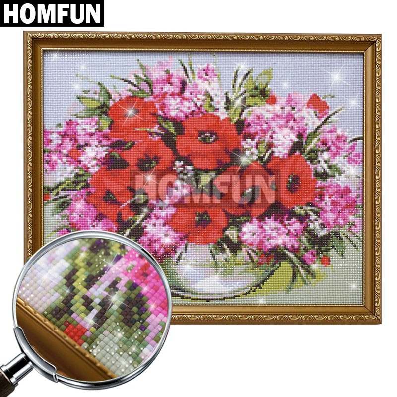 HOMFUN Diamond Painting Cross  - Embroidery Daisy review and price