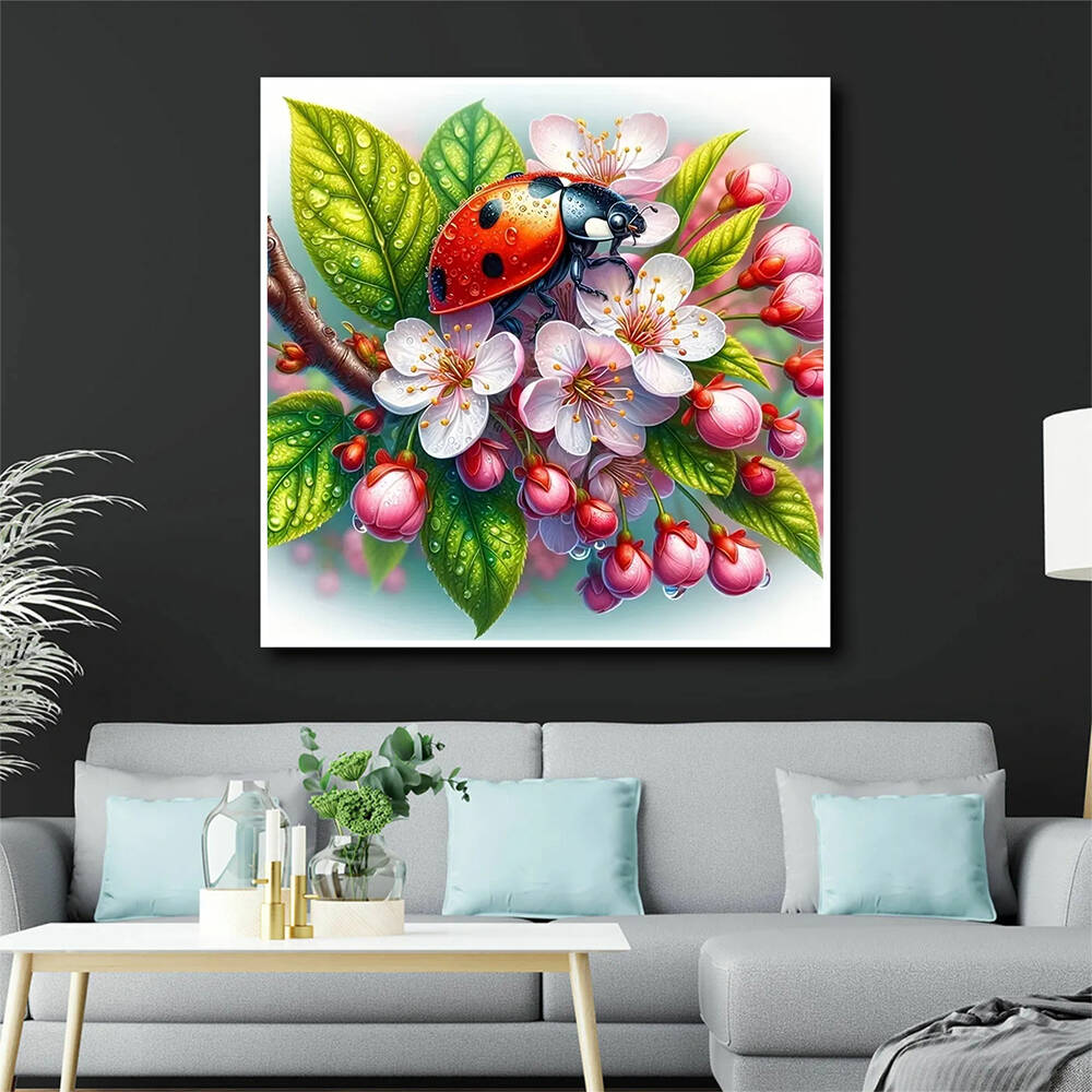Momoart Diamond Embroidery Lad - Embroidery Lady Bug review and price