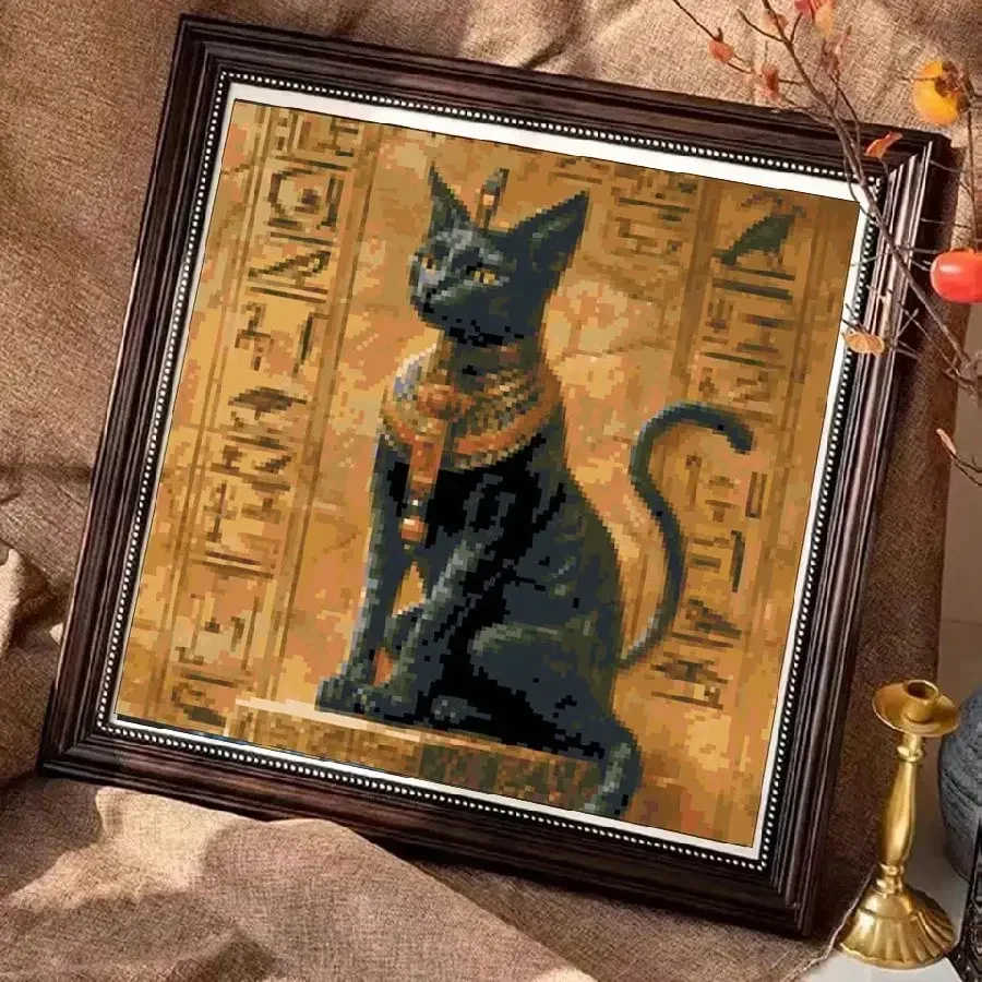 Ancient Egypt cat New Style di - Embroidery In Egypt review and price