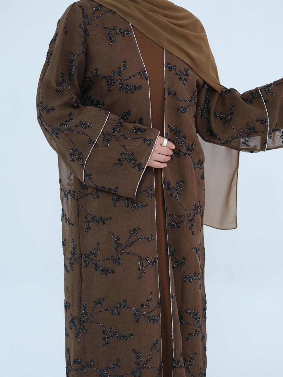 Muslim Women Dubai Abaya Luxur - Embroidery Kebaya review and price