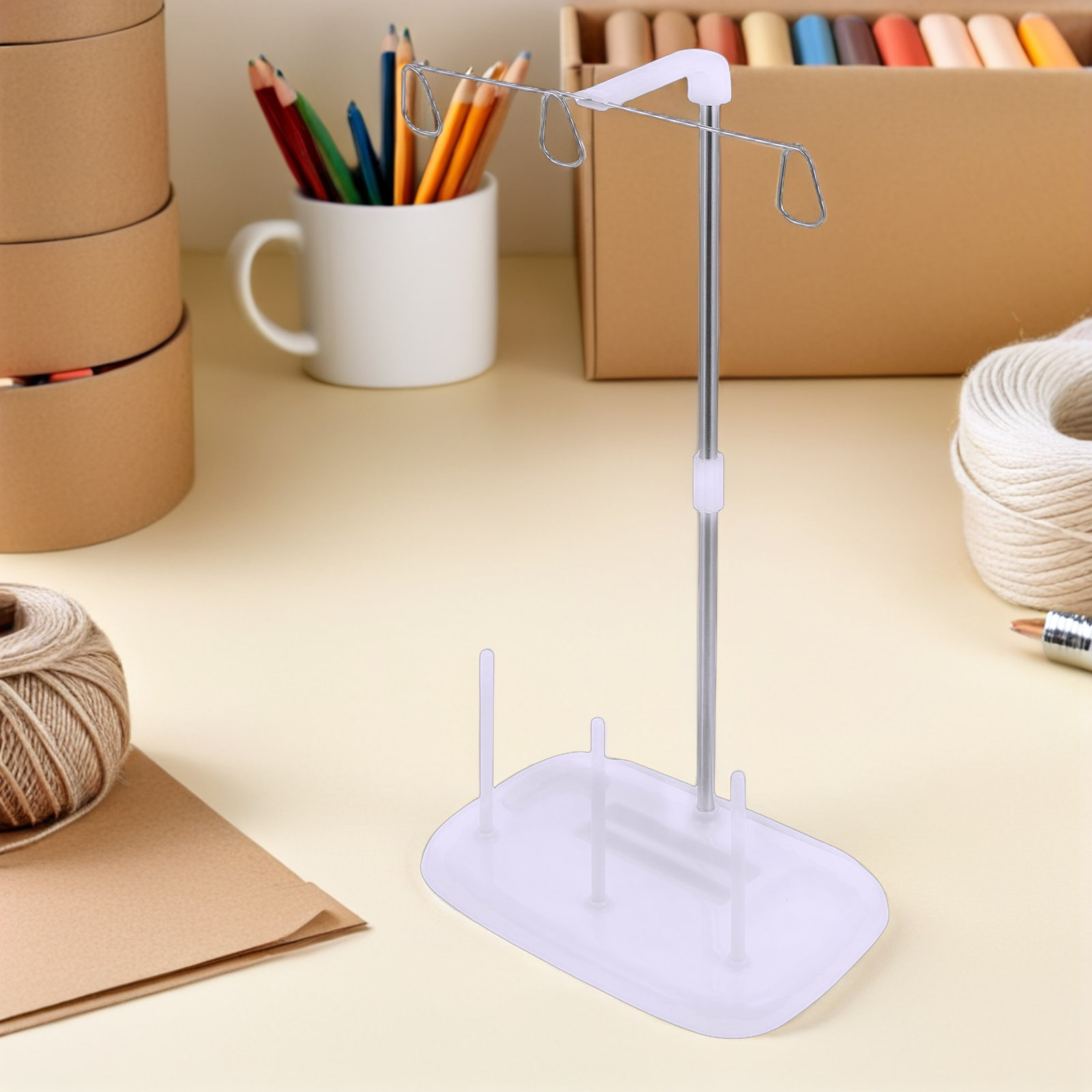 2Pcs Cone Thread Holder Stand  - Embroidery Diy review and price