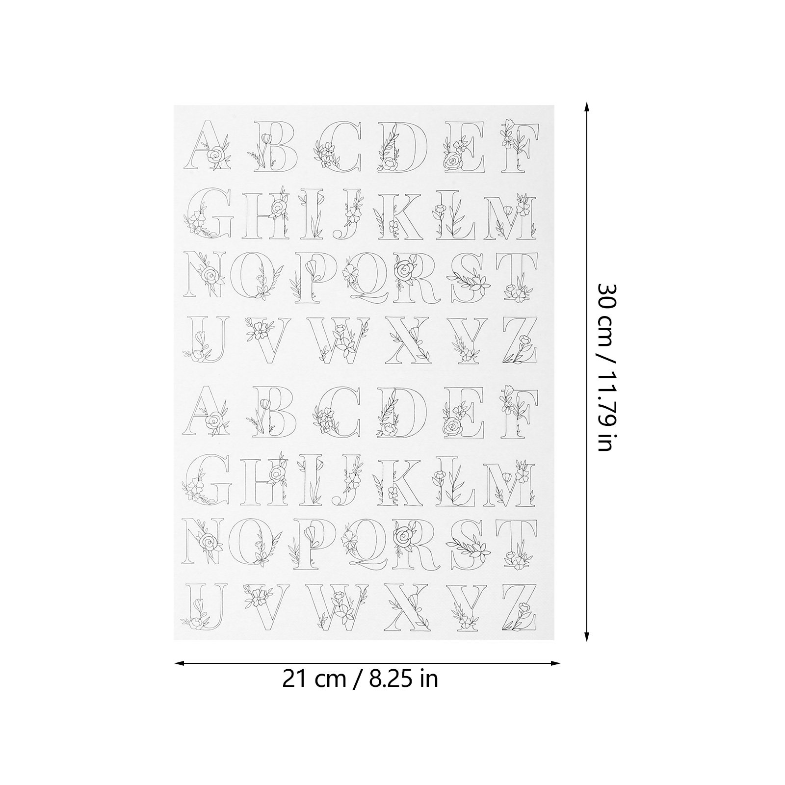 2 Pcs Alphabet Embroidery Stab - Embroidery Alphabet Designs review and price