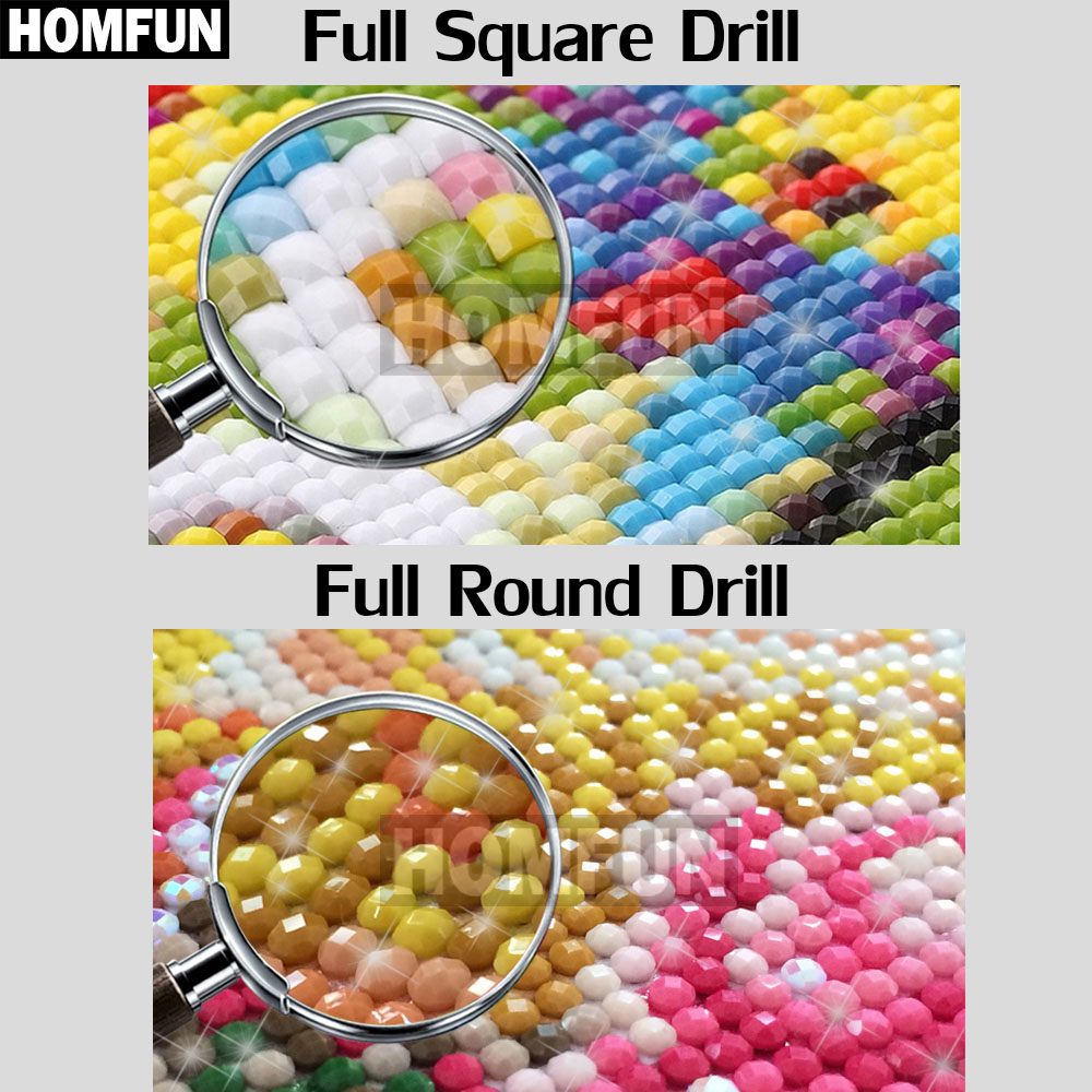 HOMFUN Art 5D Diy Diamond Pain - Embroidery Lady Bug review and price