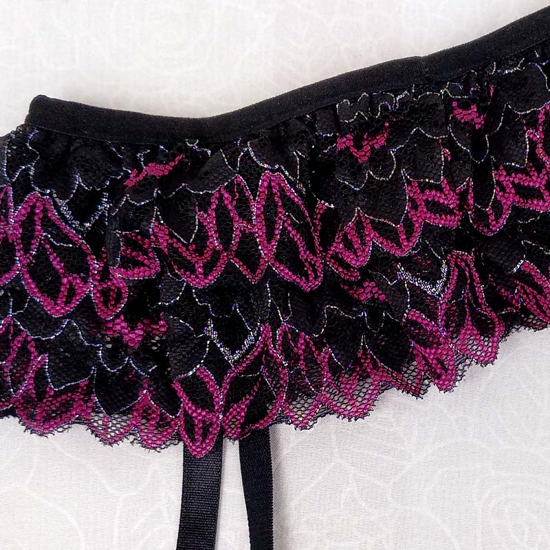 Fashion Sexy Suspenders Sissy  - Embroidery Underwear review and price