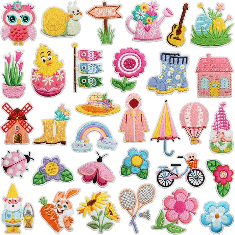 10/20PCS Bulk Spring Theme Emb - Embroidery Lady Bug review and price
