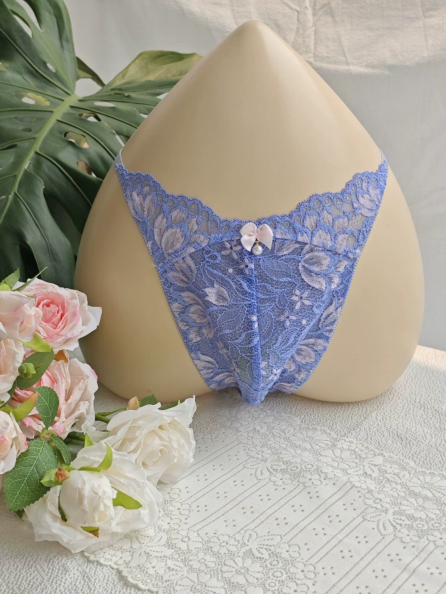 Black Lace Man's T-brief Embro - Embroidery Underwear review and price