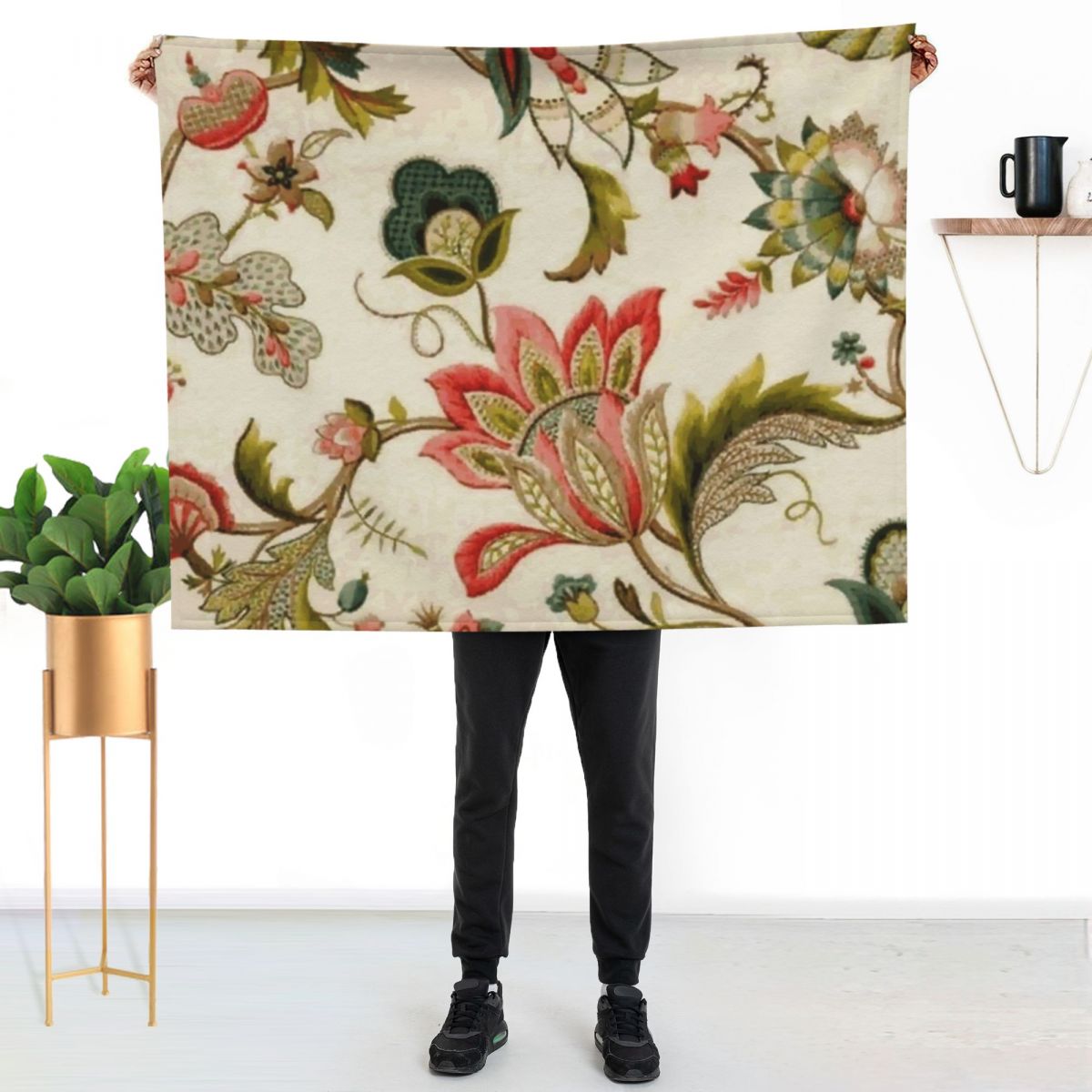Jacobean Floral Crewel Embroid - Embroidery Vector review and price