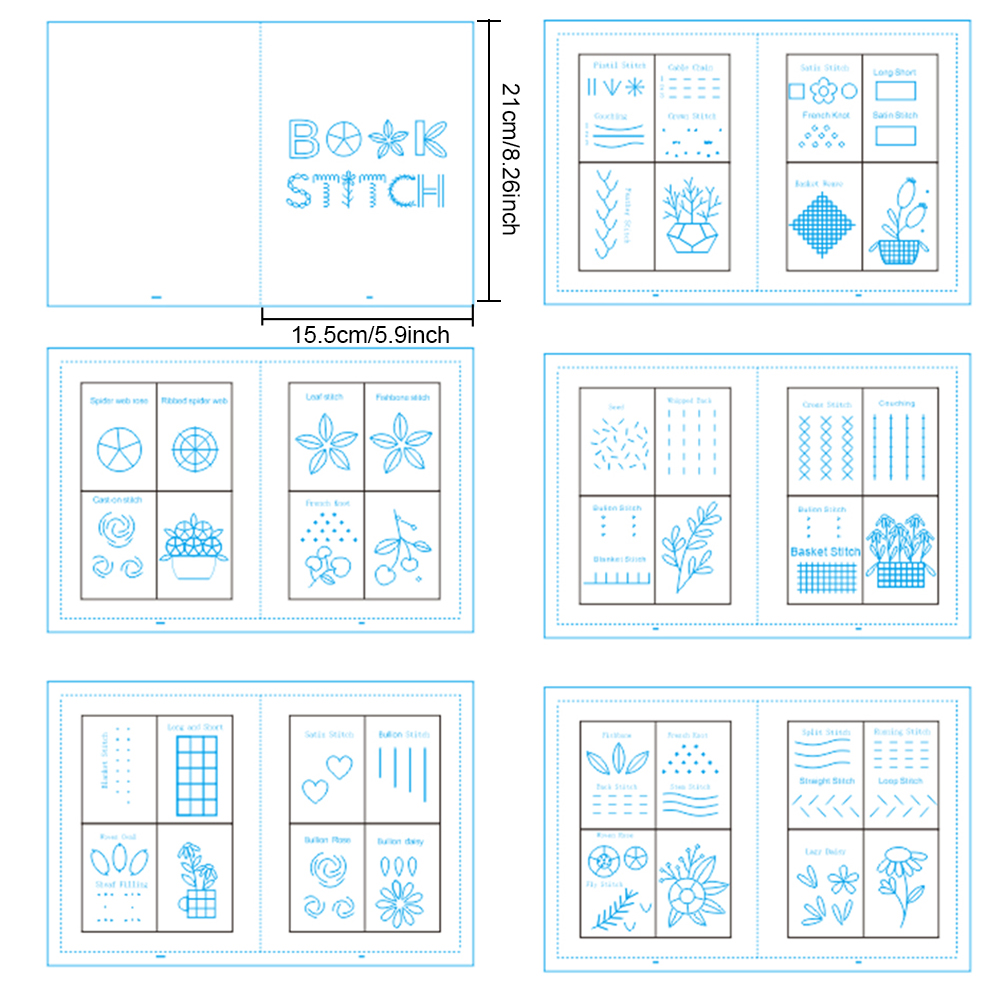 Hand-Embroidery Books Starter  - Embroidery Guide Paper review and price
