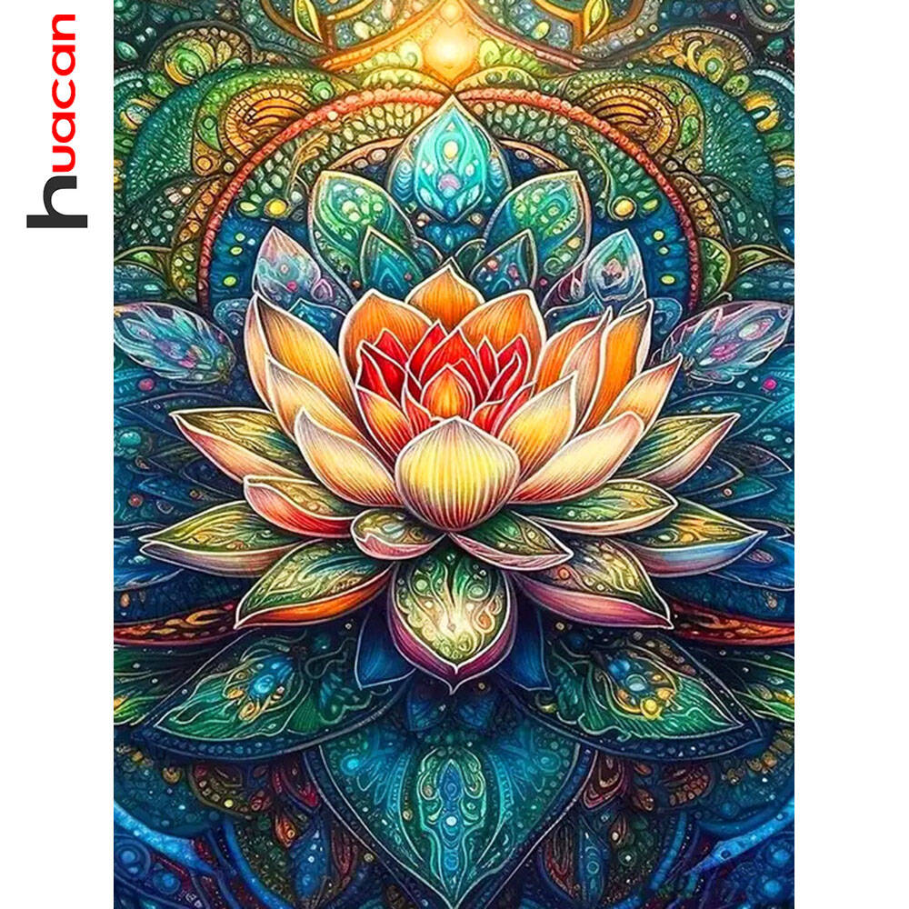 DIY Diamond Painting Lotus Dia - Embroidery Daisy review and price