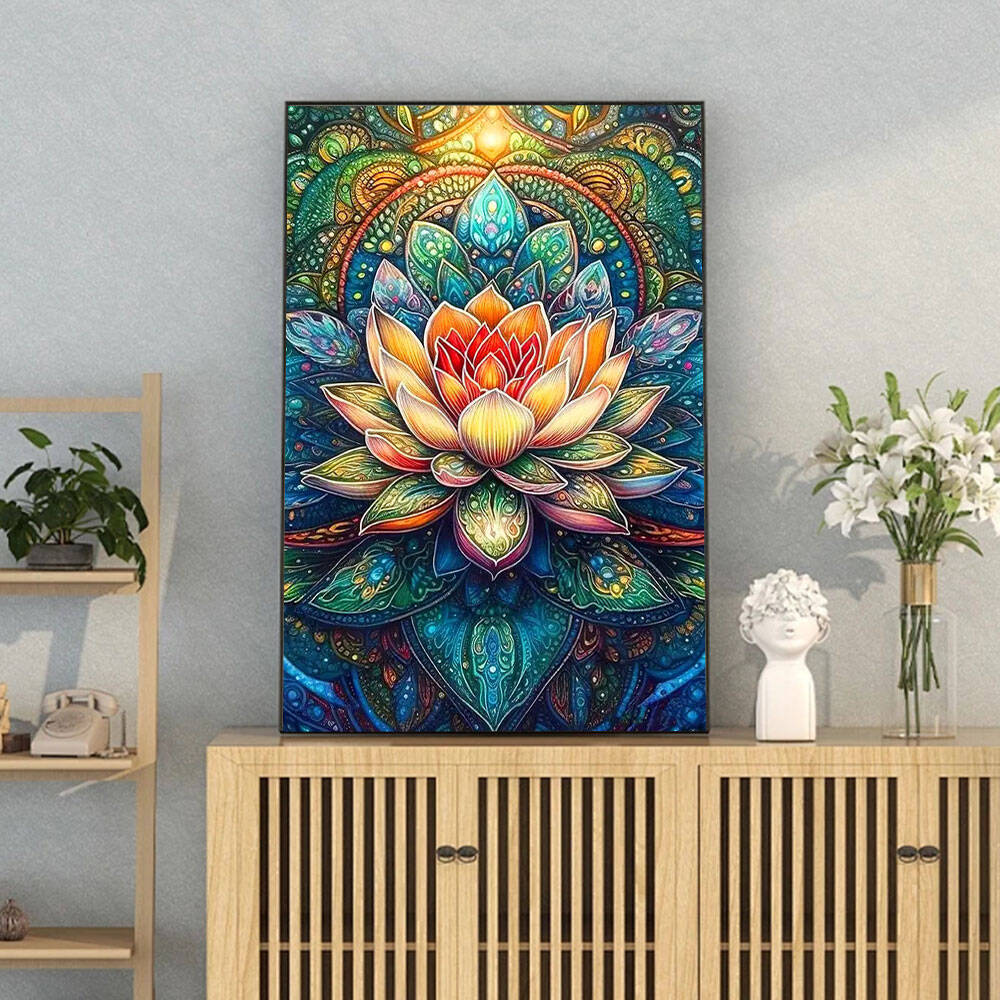 DIY Diamond Painting Lotus Dia - Embroidery Daisy review and price