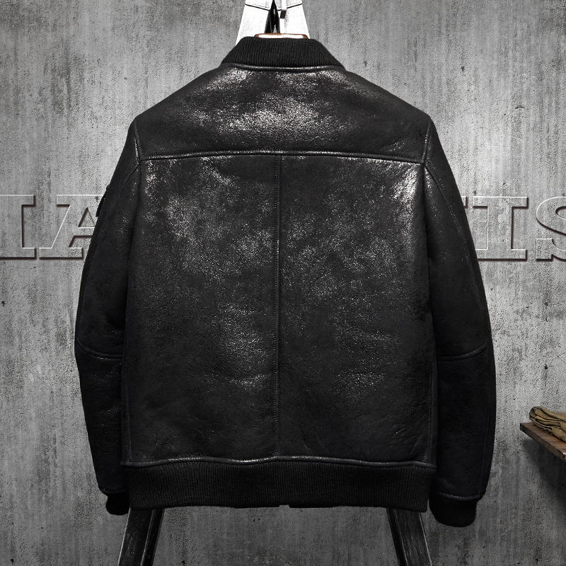 Denny&Dora Men's Shearling Coa - Embroidery In Australia review and price