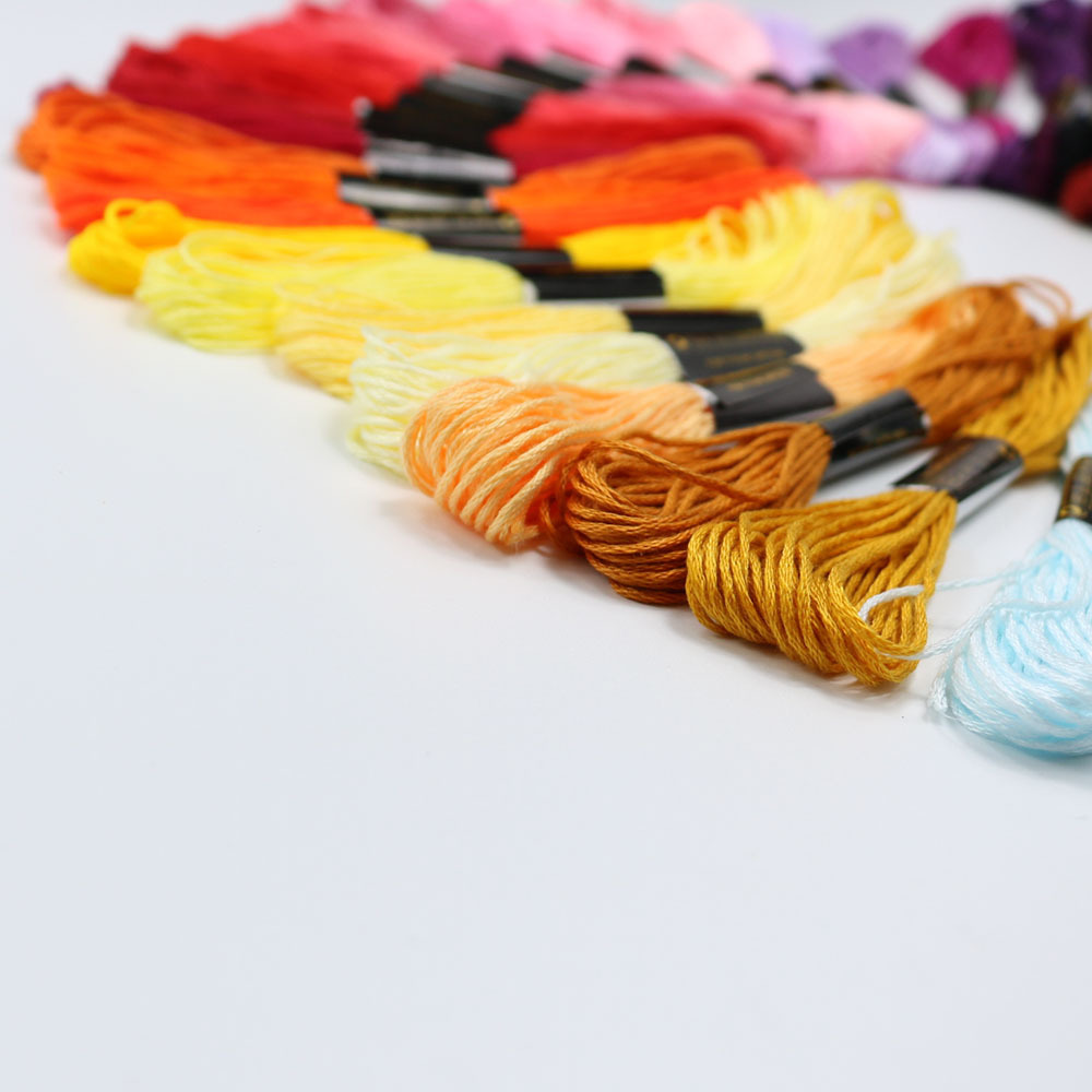 Fixed 50 color cross stitch th - Embroidery Diy review and price