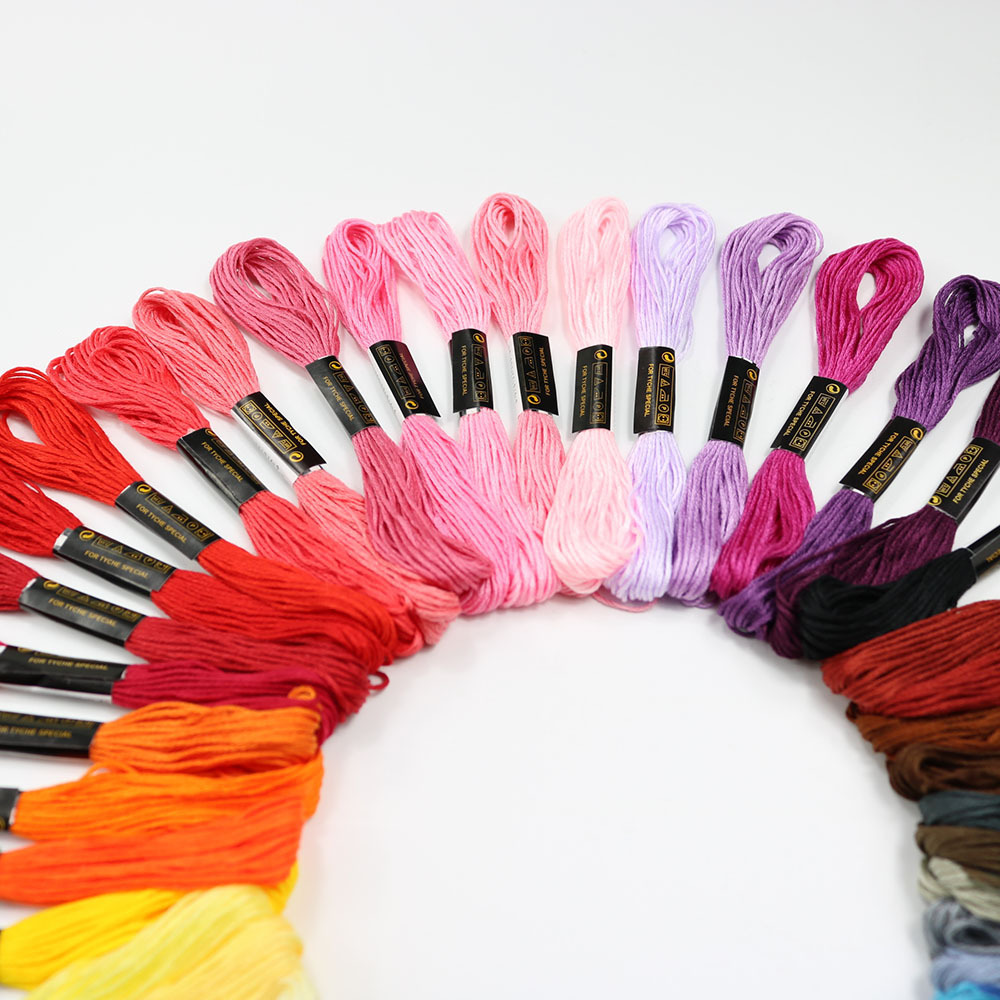 Fixed 50 color cross stitch th - Embroidery Diy review and price