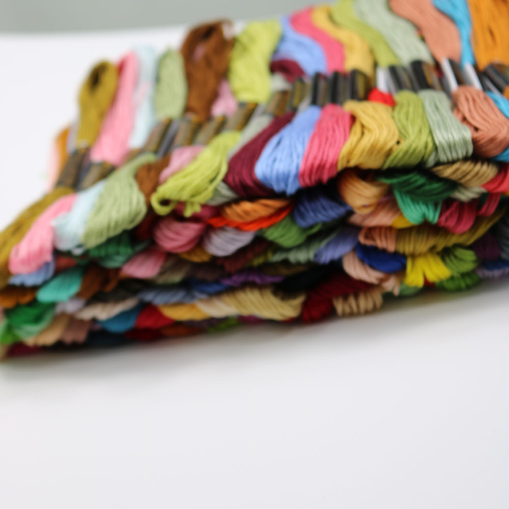 Fixed 50 color cross stitch th - Embroidery Diy review and price