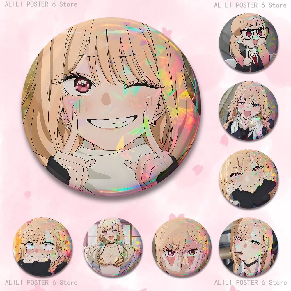 M-Marin Kitagawa Badges 25 32  - Embroidery Whale review and price