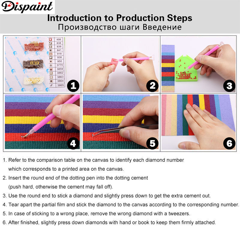 Dispaint DIY Diamond Painting  - Embroidery Lady Bug review and price