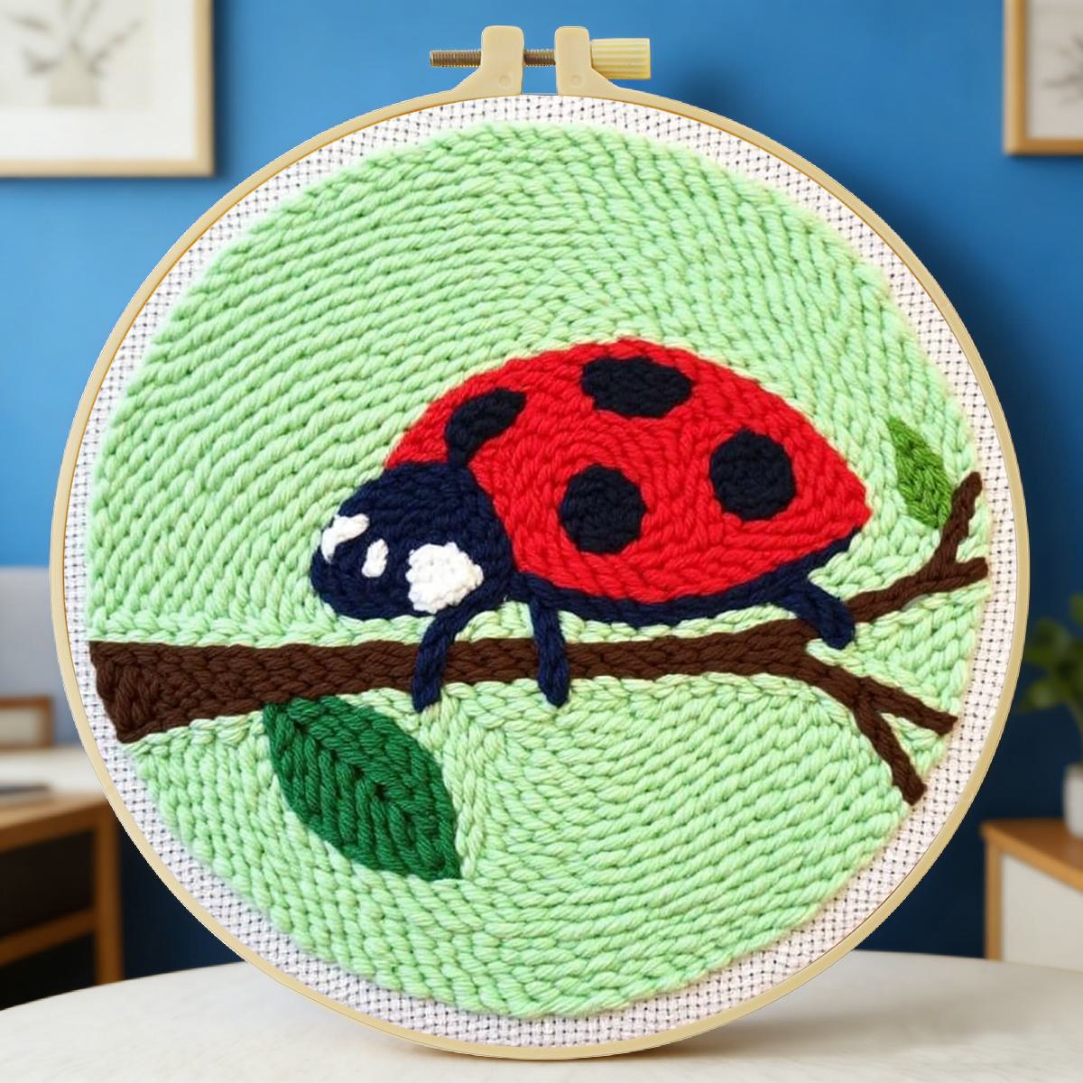 20X20CM/7.87inch Insect - Seve - Embroidery Lady Bug review and price