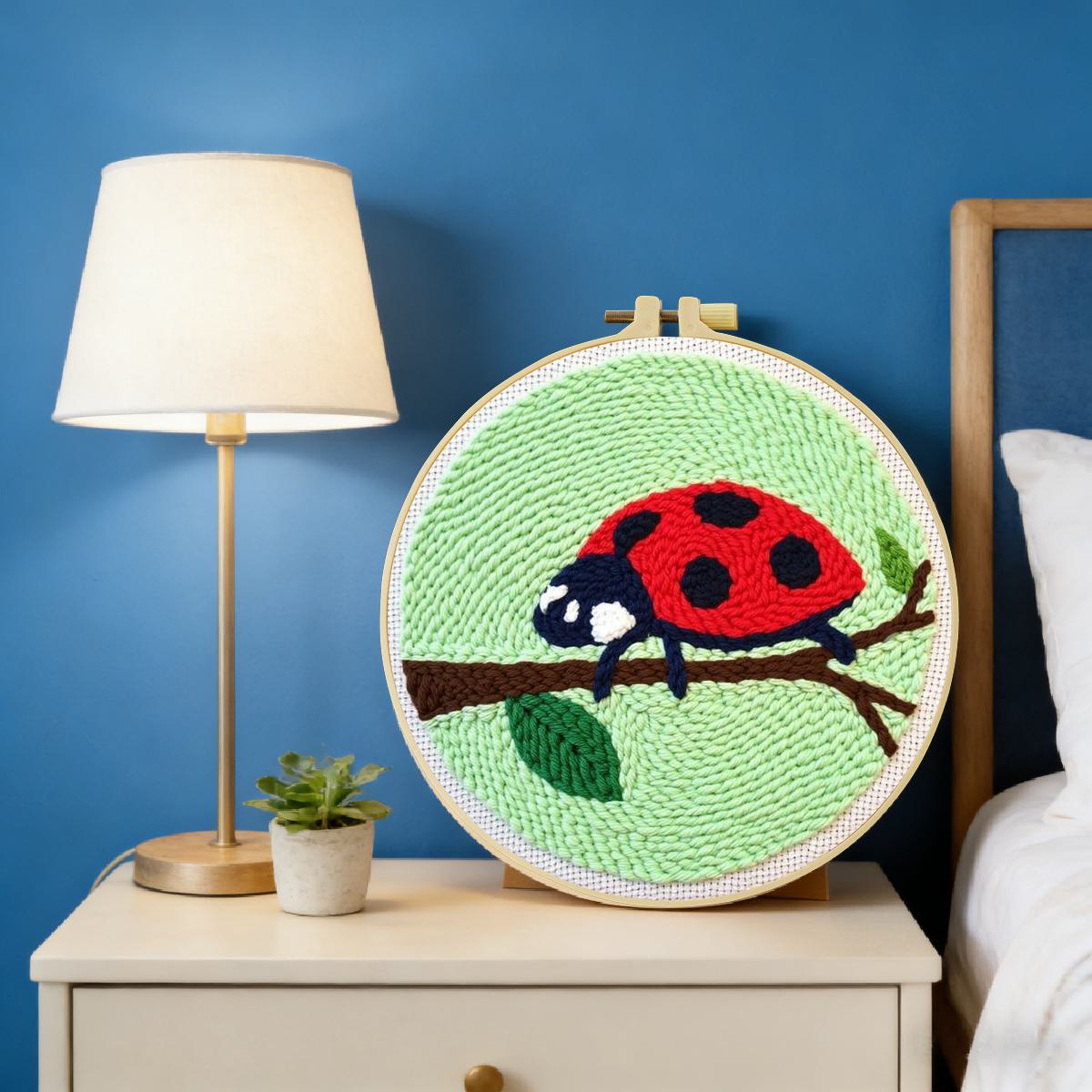 20X20CM/7.87inch Insect - Seve - Embroidery Lady Bug review and price