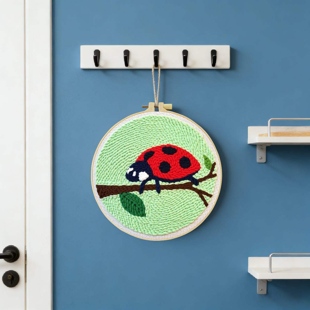 20X20CM/7.87inch Insect - Seve - Embroidery Lady Bug review and price
