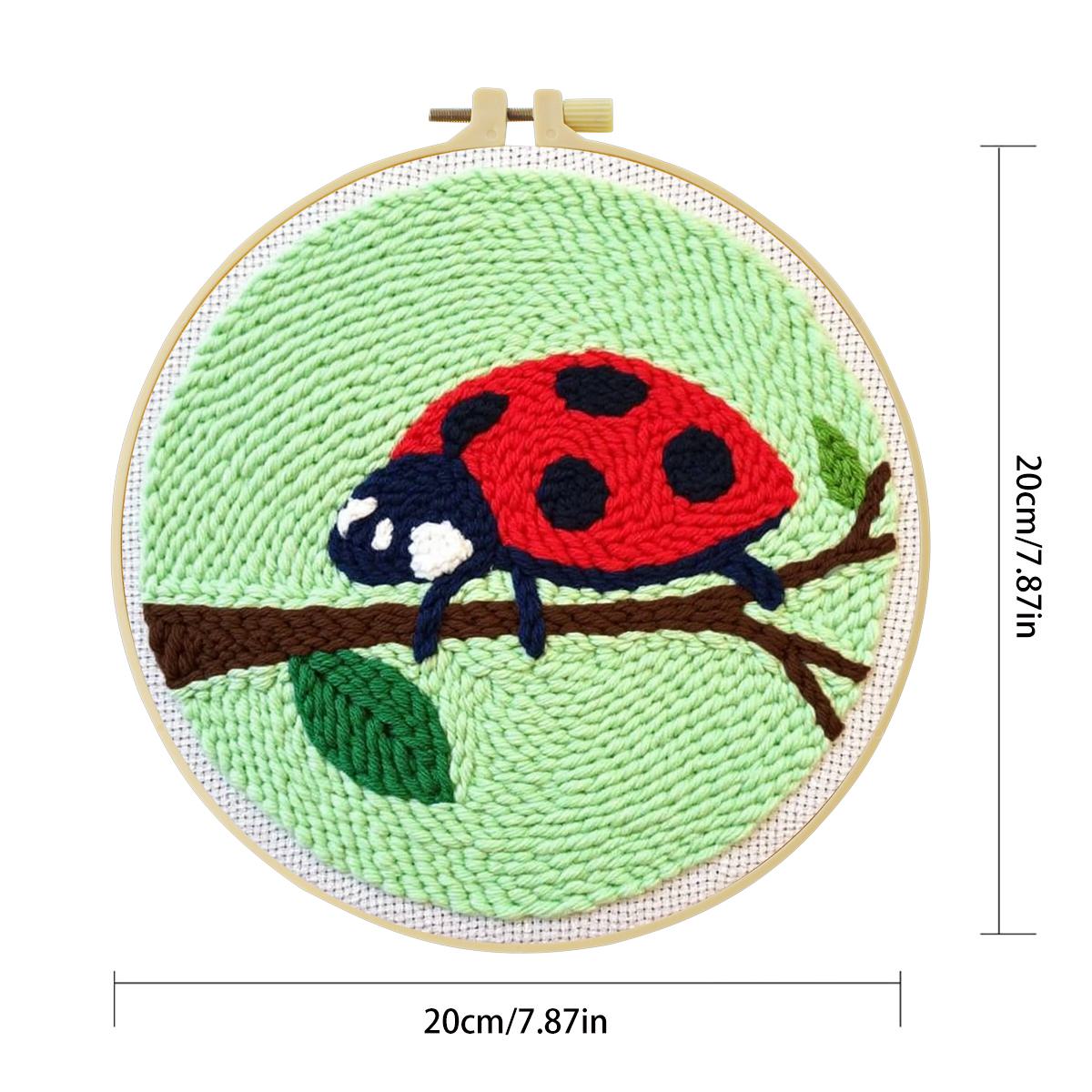 20X20CM/7.87inch Insect - Seve - Embroidery Lady Bug review and price