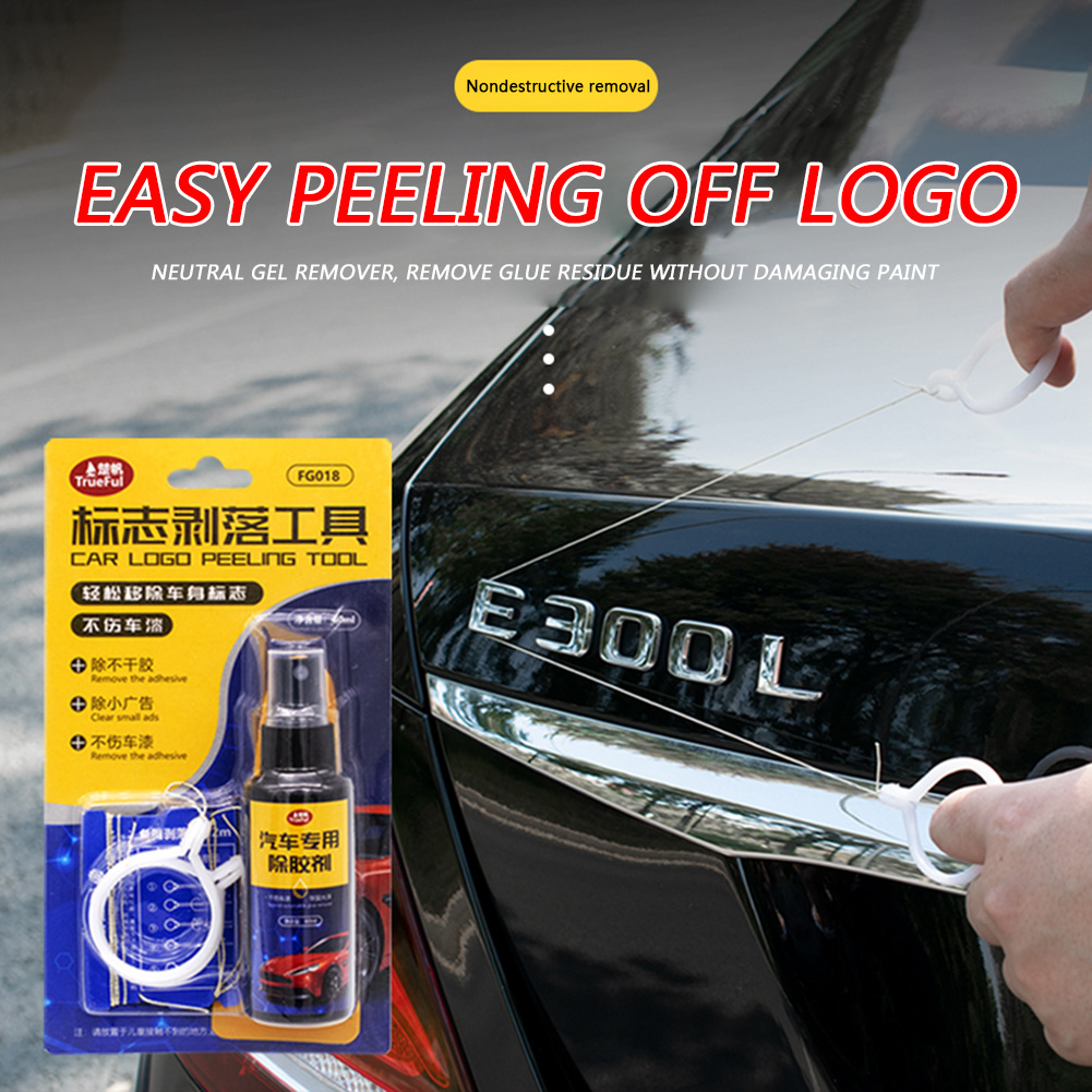 Car Logo Remover Kit Universal - Embroidery Alphabet review and price