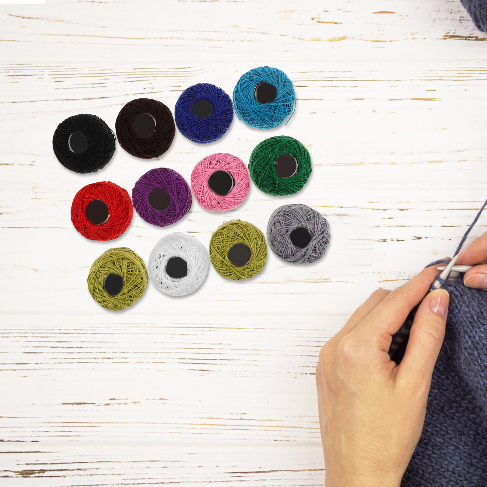 12Pcs Cotton Embroidery Floss  - Embroidery Diy review and price