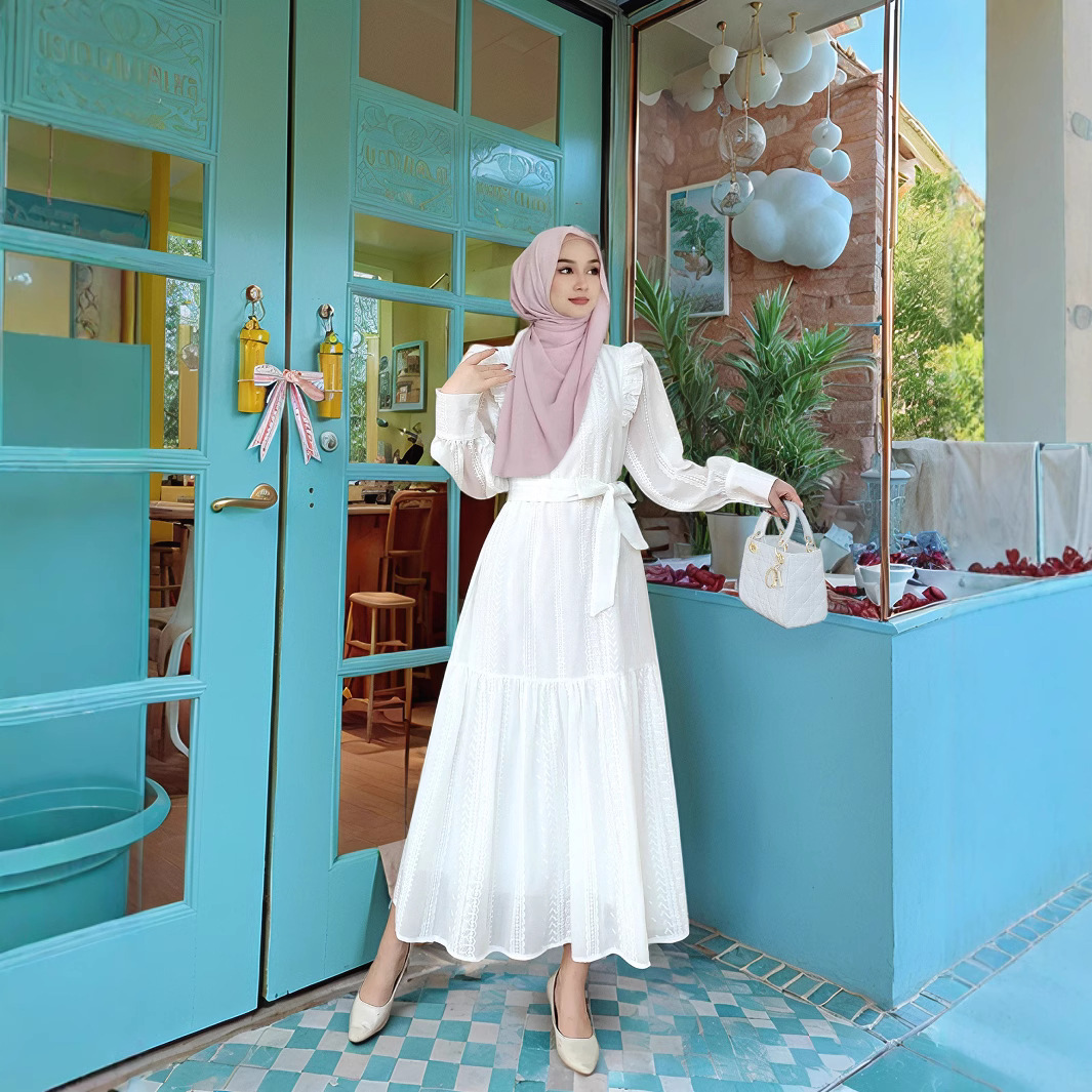 Indonesia Muslim Women's Cloth - Embroidery In Indonesia review and price