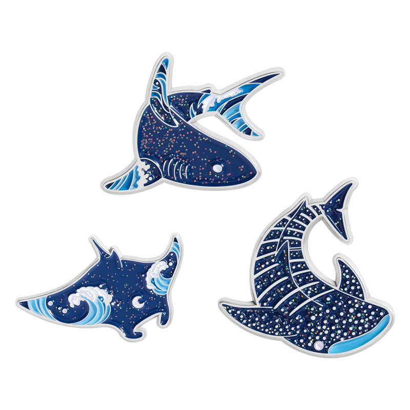 Cartoon marine creatures Ename - Embroidery Whale review and price